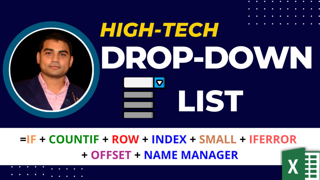 Create excel drop down list | Drop Down List in Excel | Data Validation in Excel