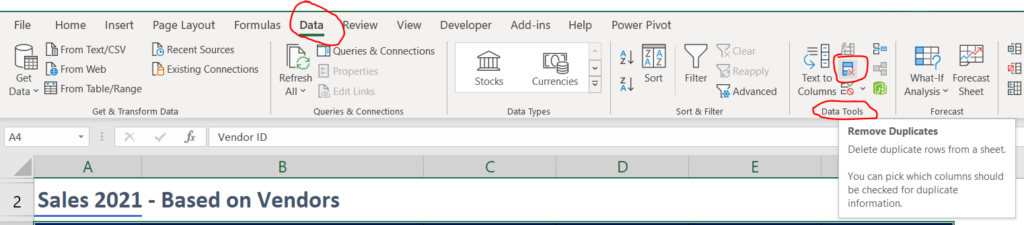 Blog on How to remove duplicates in excel - Pic 4