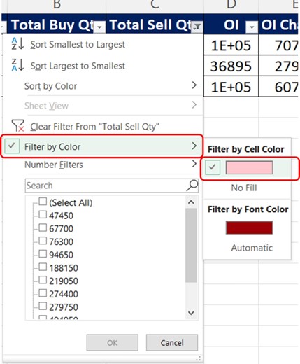 Conditional Formatting in Excel